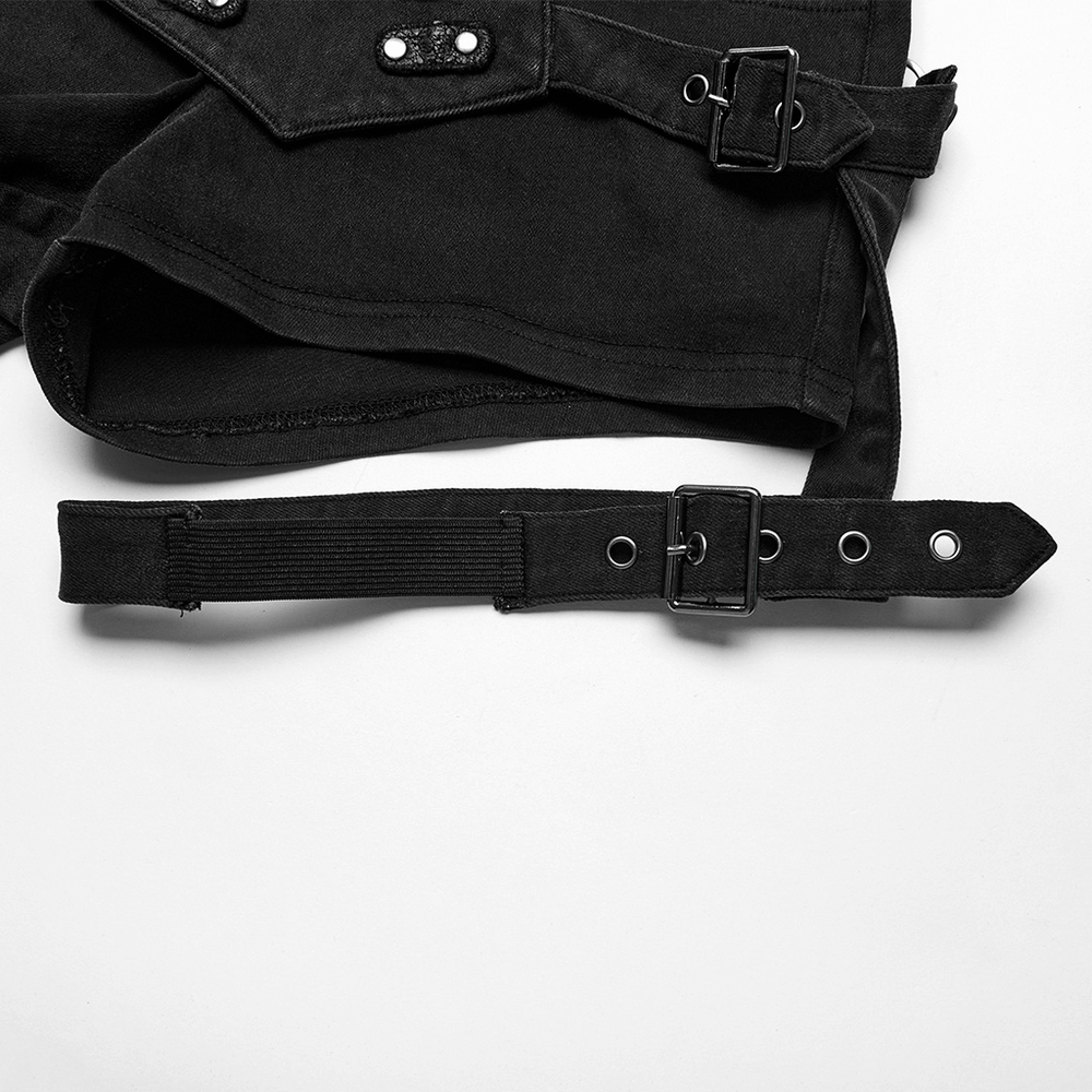 Sexy Lace-Up Detail Denim Hot Shorts for Women