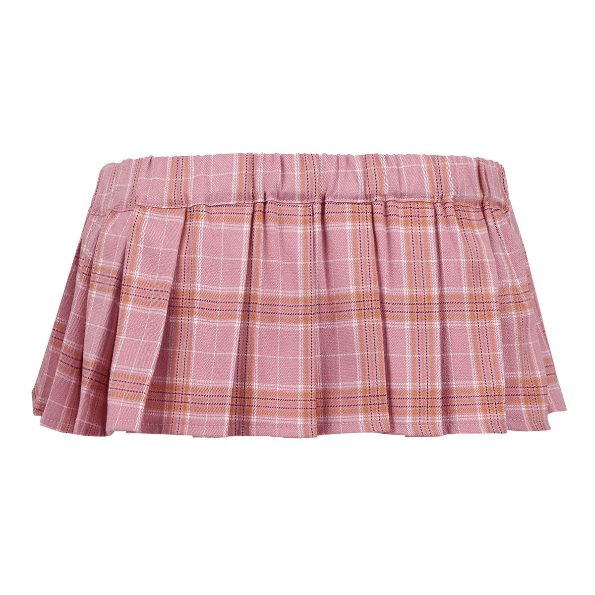 Sexy Ladies Skirt Scottish Style / Cute Elastic Mini Pleated Skirt
