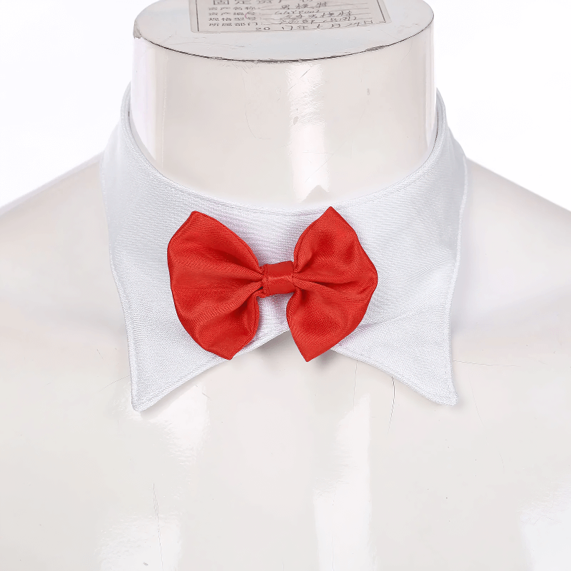 Sexy Men's Costume for role-playing games / Open Suit Tuxedo Thong with Bow Tie Collar Bracelets