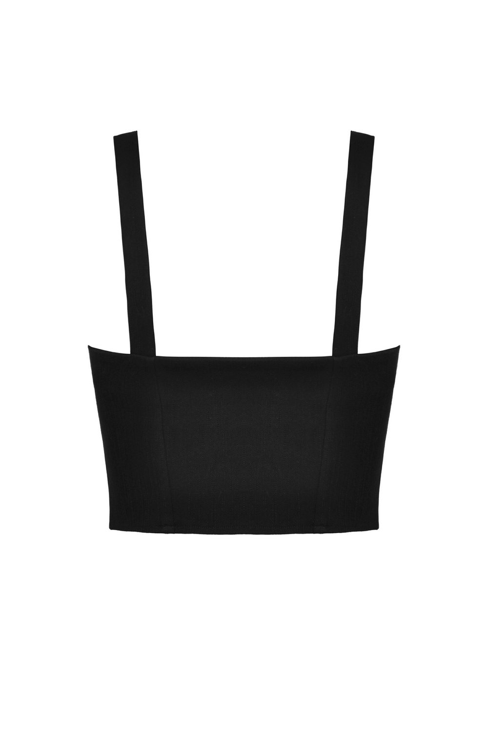 Sexy Punk Front Zip Cutout Crop Top for Women