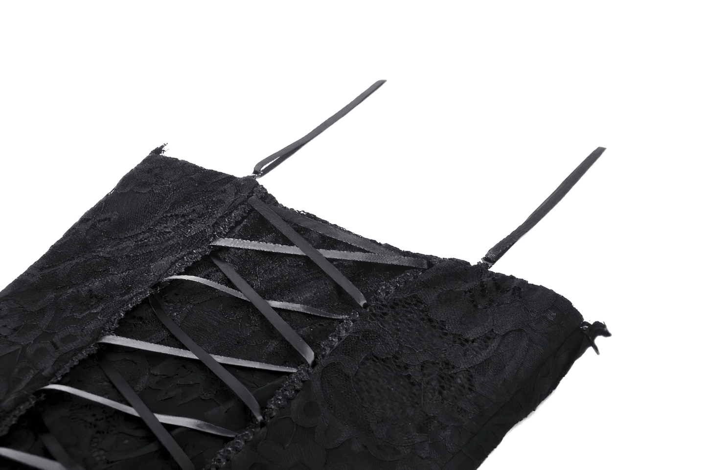 Sexy Sheer Black Lace Maxi Dress with Side Slit