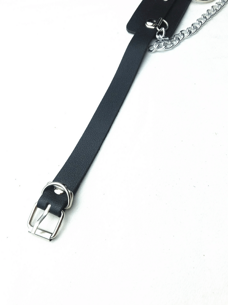 Sexy Women's Belt with Rings and Chains / Fashion Body Accessories