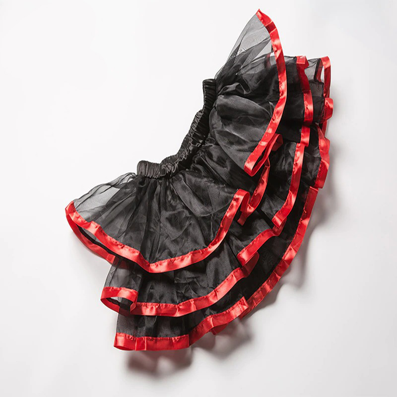 Sexy Women's Two Piece Dress / Fashion Corset and Mini Skirt with Lace