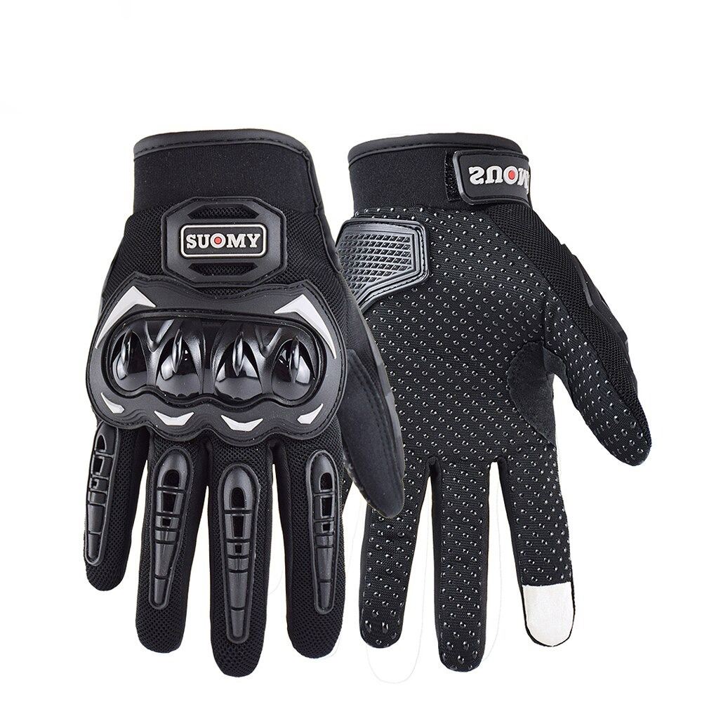 Shockproof Motorcycle Gloves in Rock Style / Unisex Gloves with Finger for Touch Screen