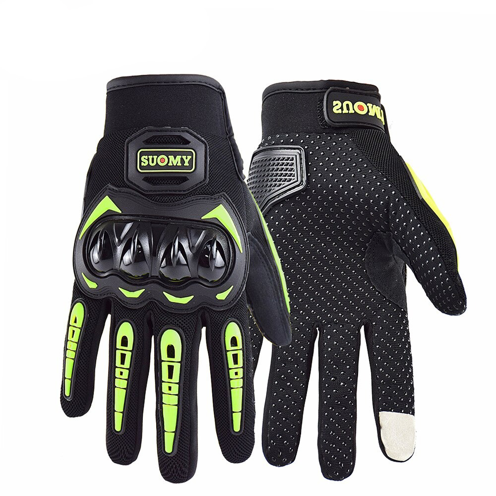 Shockproof Motorcycle Gloves in Rock Style / Unisex Gloves with Finger for Touch Screen