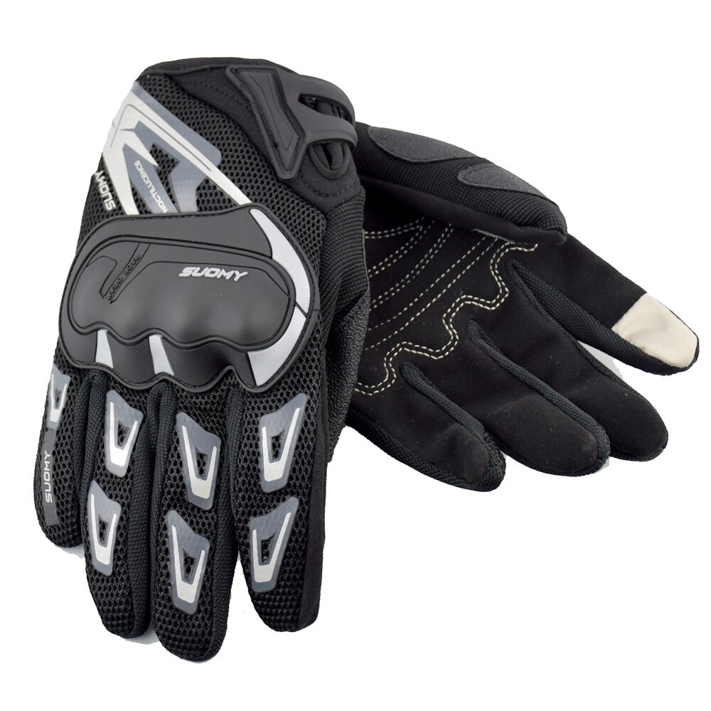 Shockproof Motorcycle Gloves in Rock Style / Unisex Gloves with Finger for Touch Screen