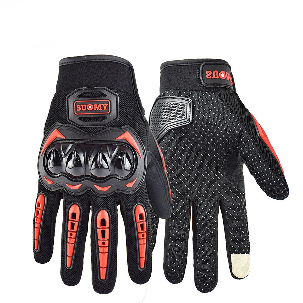 Shockproof Motorcycle Gloves in Rock Style / Unisex Gloves with Finger for Touch Screen