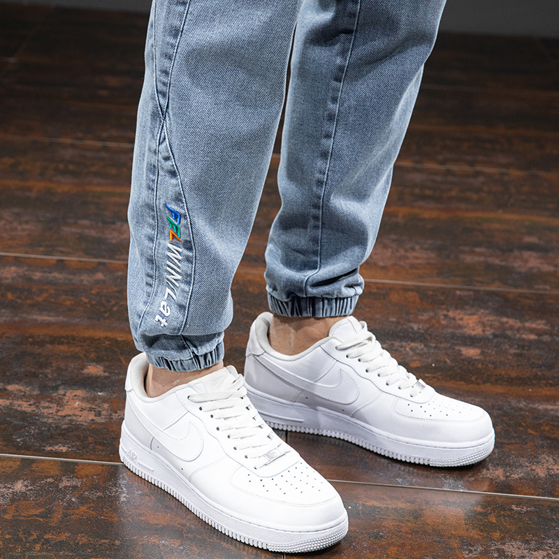 Denim Cargo Pants for Men / Cool Casual Loose Jeans in Three Colors