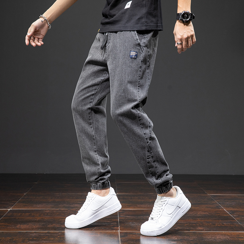 Denim Cargo Pants for Men / Cool Casual Loose Jeans in Three Colors