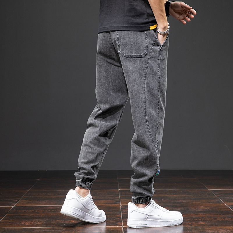 Denim Cargo Pants for Men / Cool Casual Loose Jeans in Three Colors