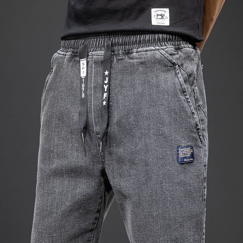 Denim Cargo Pants for Men / Cool Casual Loose Jeans in Three Colors