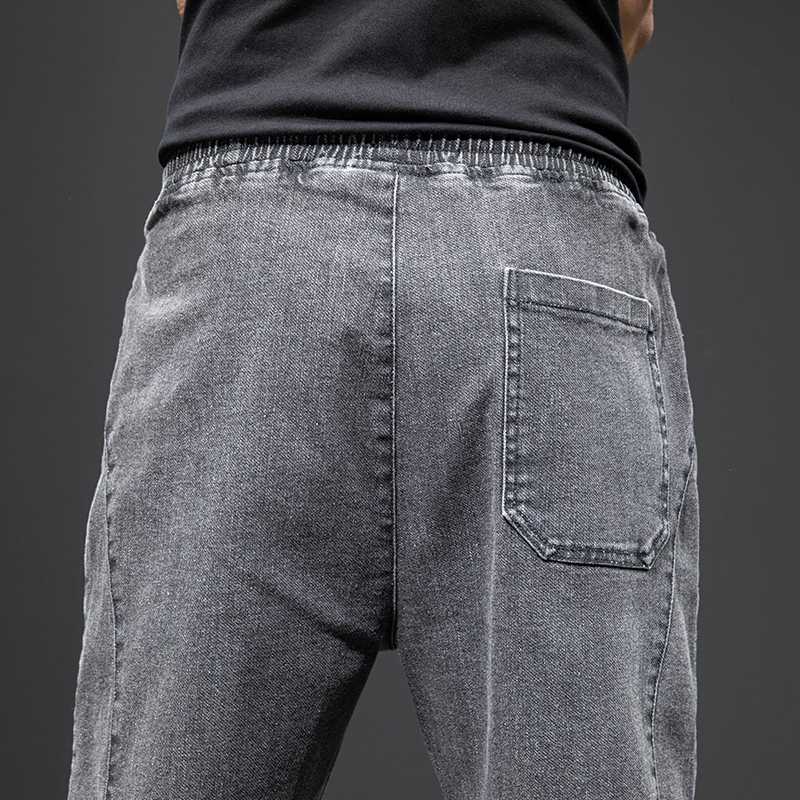 Denim Cargo Pants for Men / Cool Casual Loose Jeans in Three Colors