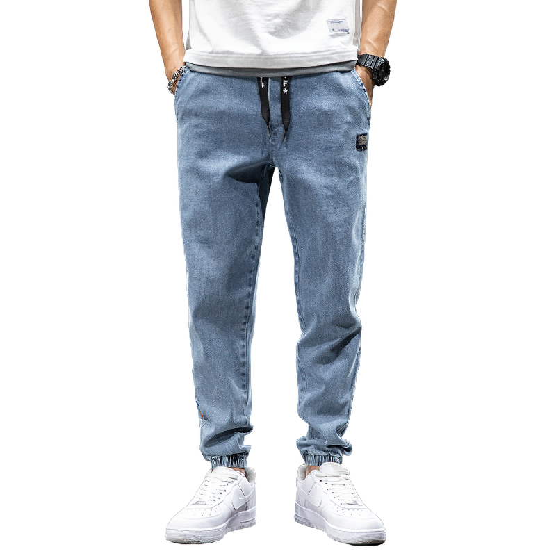 Denim Cargo Pants for Men / Cool Casual Loose Jeans in Three Colors