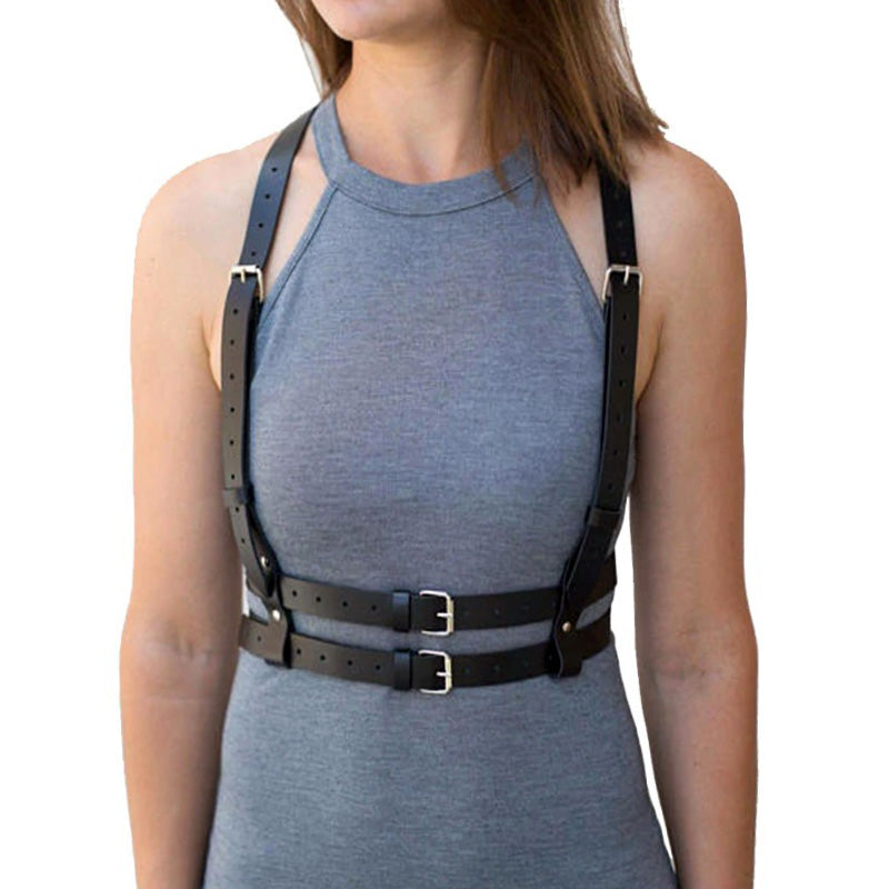 Small Body Harness Belt for Women / Sexy Garter Adjustable Belt / Chest Harness Bondage Straps