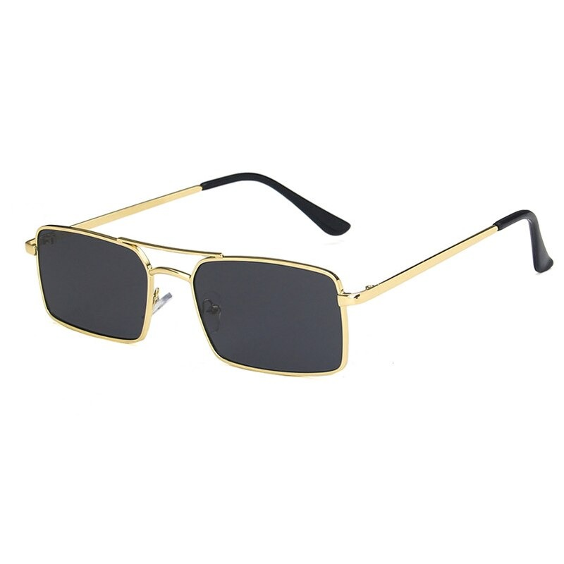 Small Square Women‘s Sunglasses Frame / Vintage Alloy Metal UV400 Sun Glasses for Men & Women