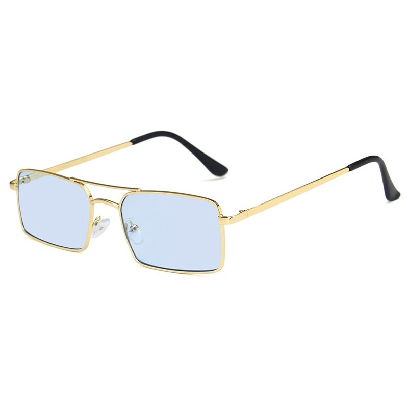 Small Square Women‘s Sunglasses Frame / Vintage Alloy Metal UV400 Sun Glasses for Men & Women