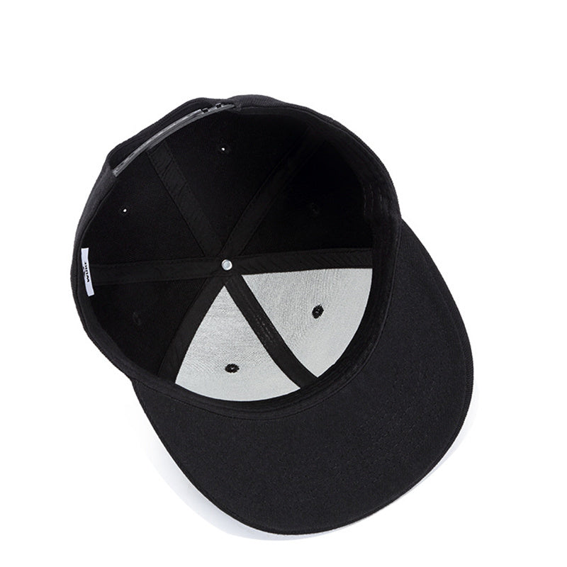 Snapback Cap Baseball Cap / Men Women Rock Style Baseball Hats with Flat Brim / Edgy clothing