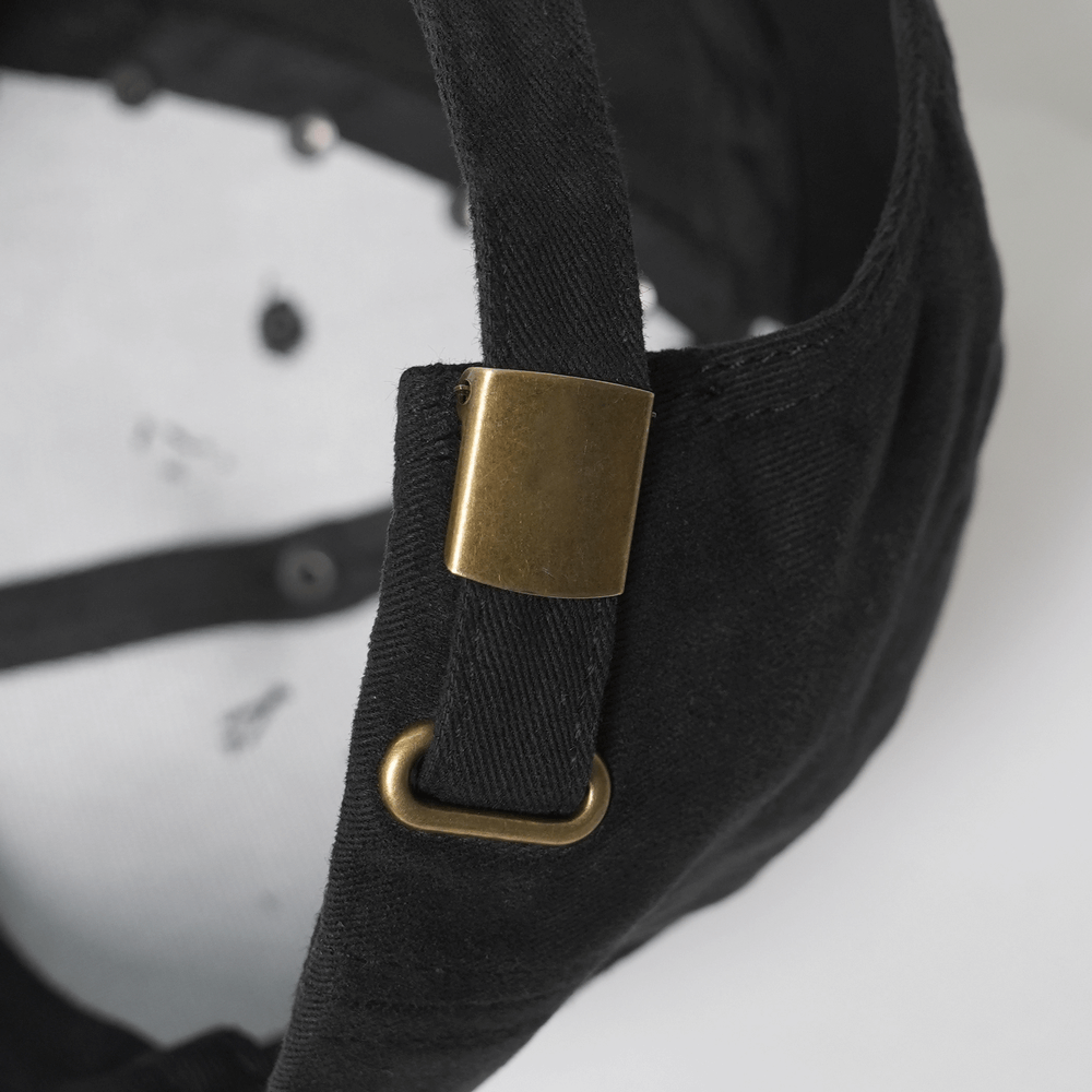 Spiked Bull Skull Chain Gothic Baseball Cap for Rockers