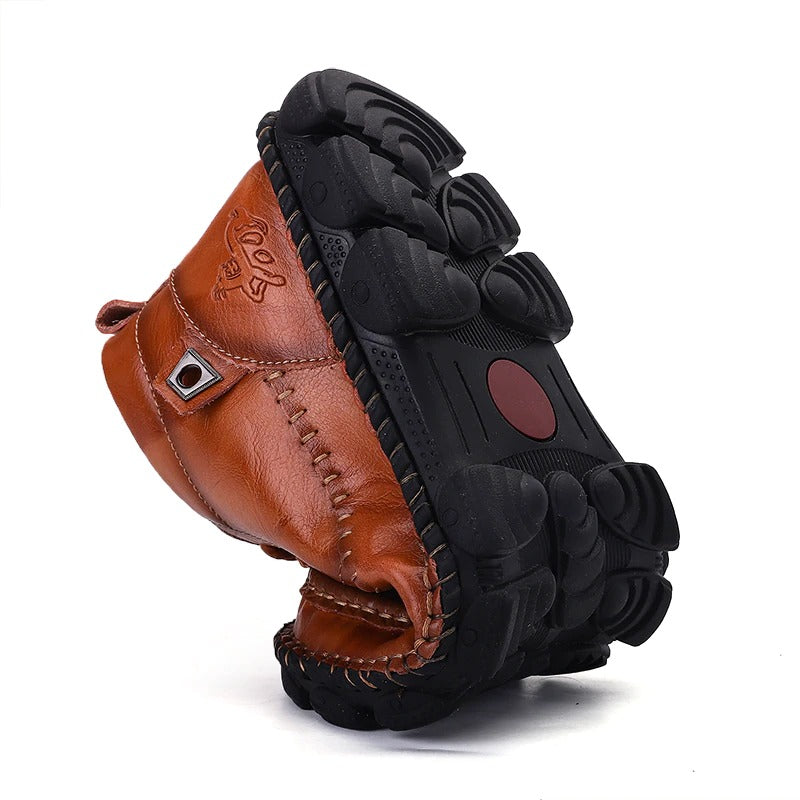 Split Leather Classic Men's  Boots / Waterproof Shoes For Men