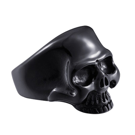 Stainless Steel Cute Skull Ring / Alternative Fashion High Polished Jewelry