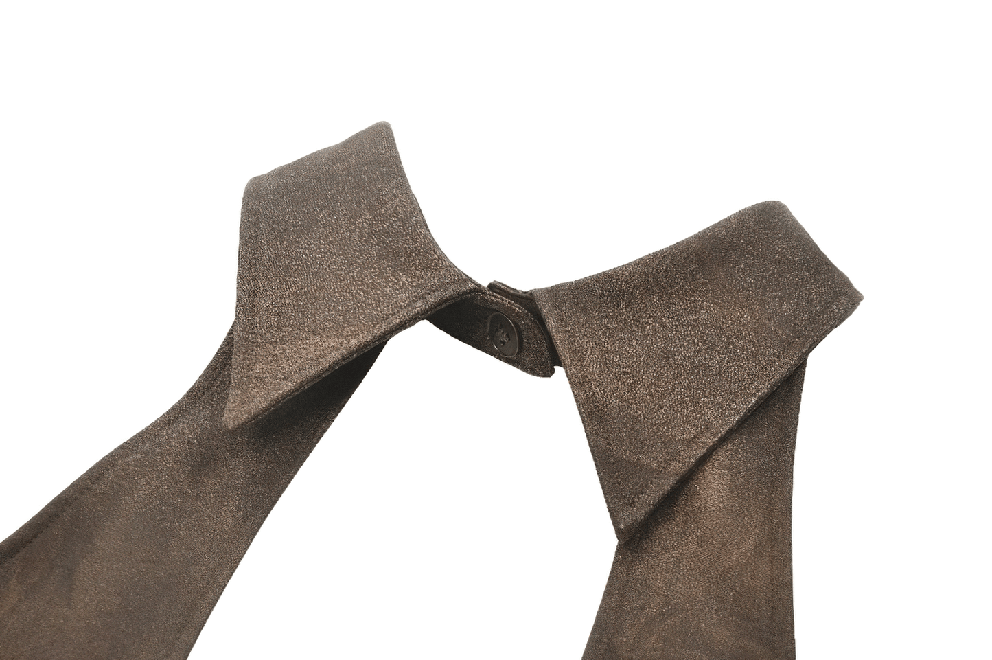 Steampunk Brown Waistcoat with Pockets and Button Closure