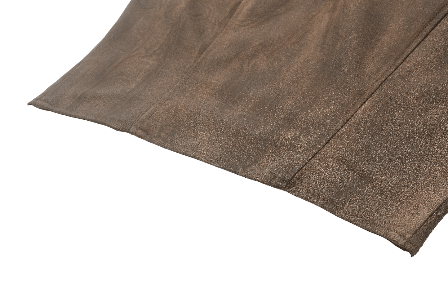 Steampunk Brown Waistcoat with Pockets and Button Closure