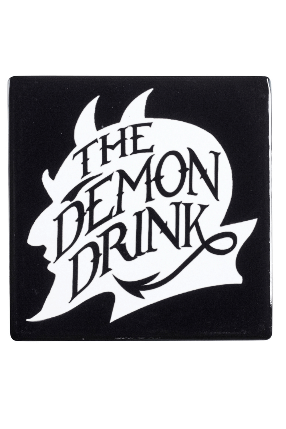 "The Demon Drink" Ceramic Coaster by Alchemy Gothic