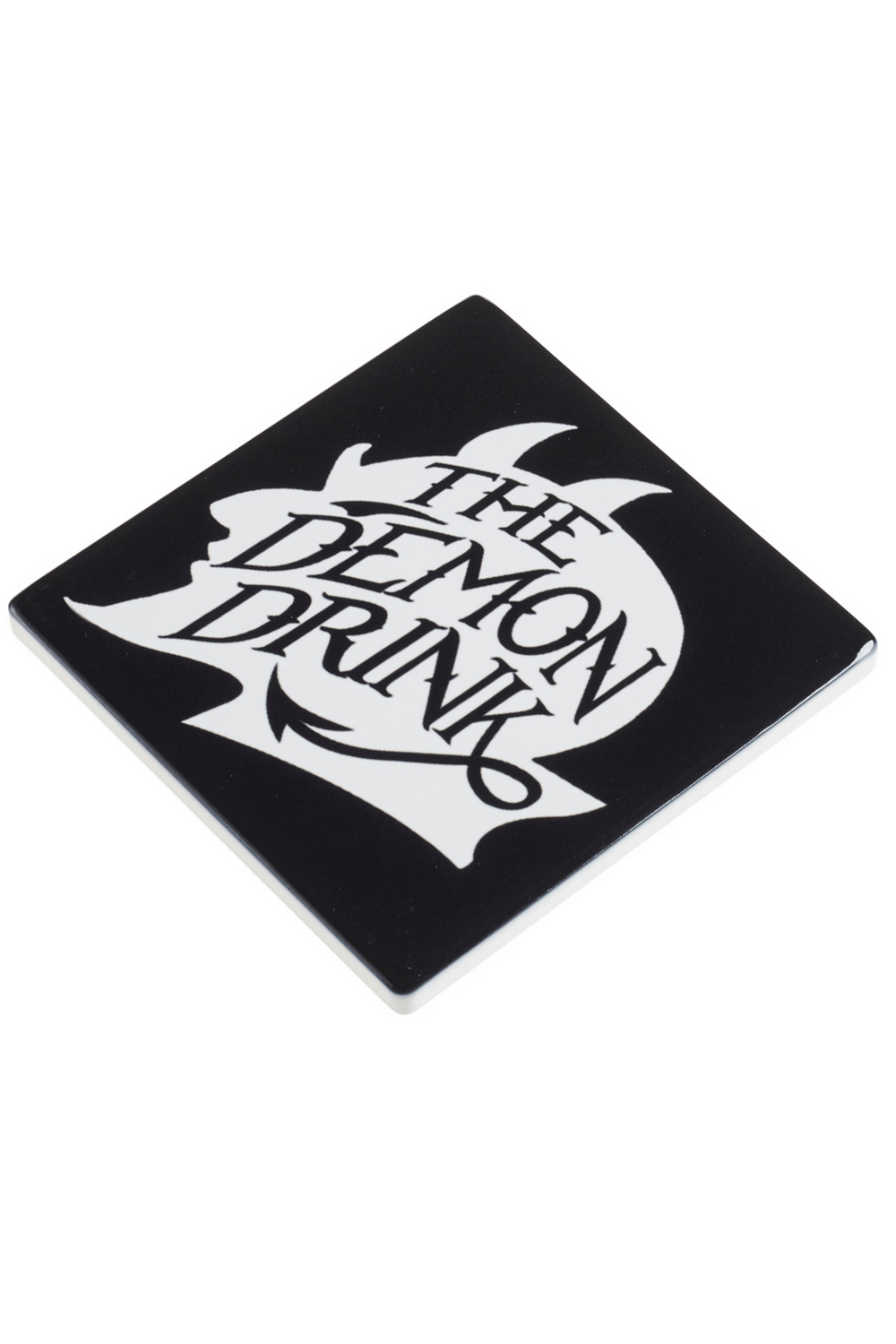"The Demon Drink" Ceramic Coaster by Alchemy Gothic